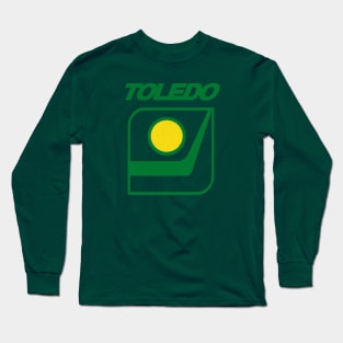 Defunct Toledo Goaldiggers IHL Hockey 1979 Long Sleeve T-Shirt